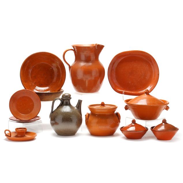 a-collection-of-jugtown-nc-utilitarian-pottery