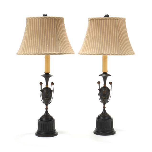 pair-of-patinated-egyptian-style-urn-table-lamps