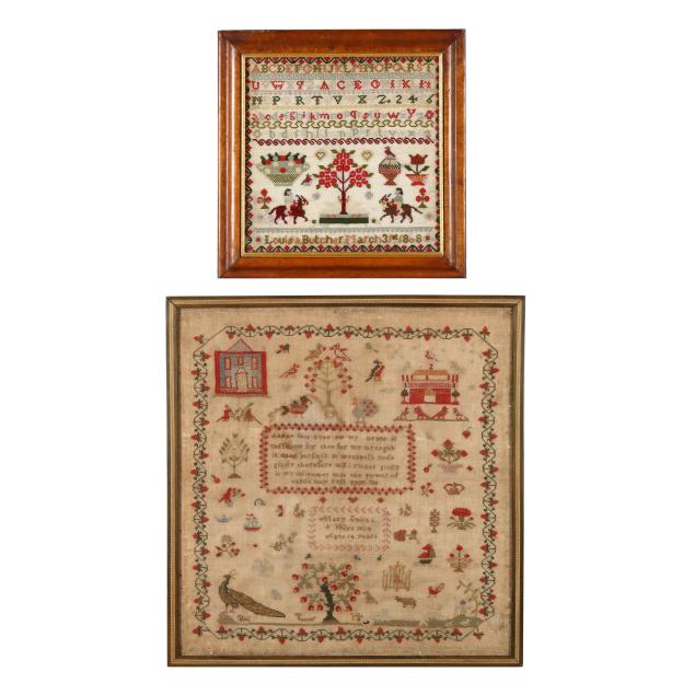 two-british-needlework-samplers