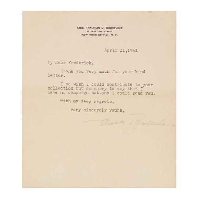 eleanor-roosevelt-typed-letter-signed-april-11-1961