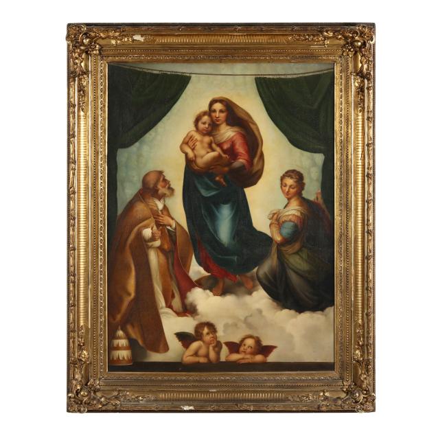 after-raffaello-sanzio-called-raphael-italian-1483-1520-i-the-sistine-madonna-i