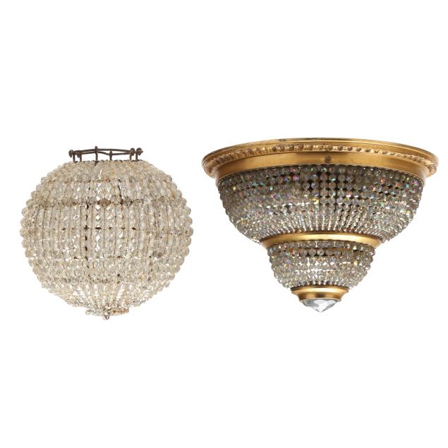 two-vintage-austrian-beaded-crystal-light-fixtures