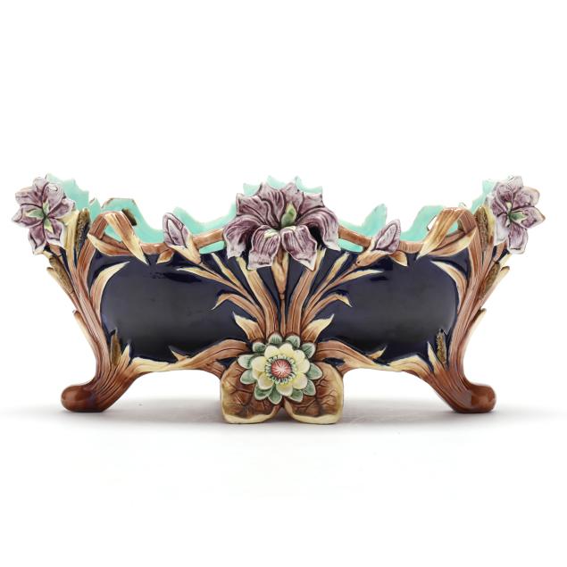 an-r-m-krause-majolica-art-nouveau-jardiniere