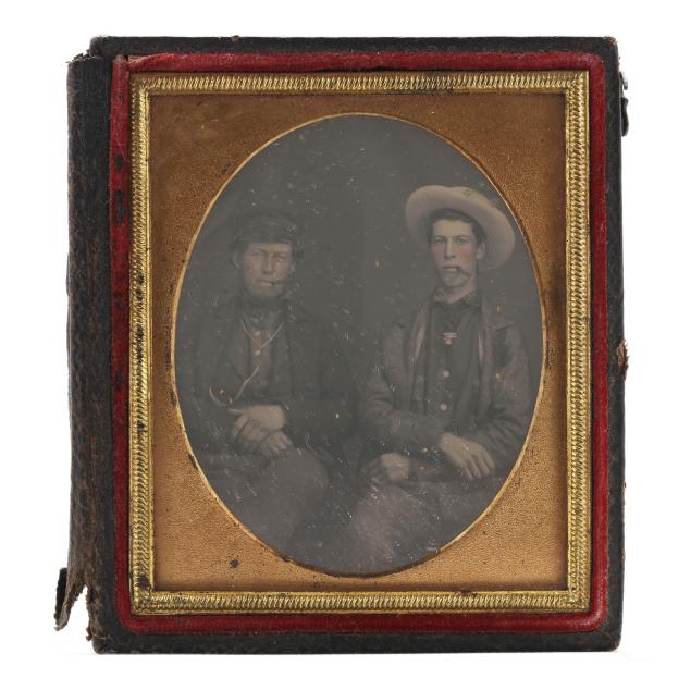 sixth-plate-daguerreotype-of-two-raffish-gentlemen-with-cheroots