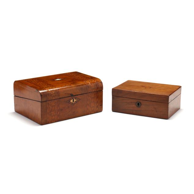 two-19th-century-inlaid-walnut-boxes