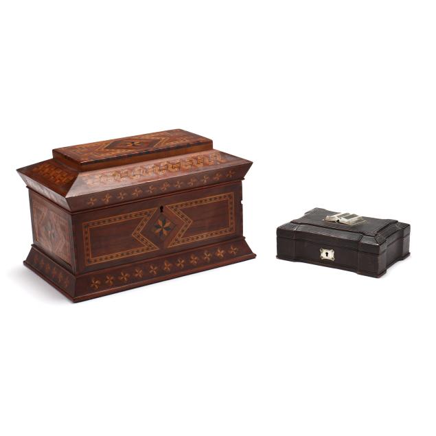 two-vintage-keepsake-boxes