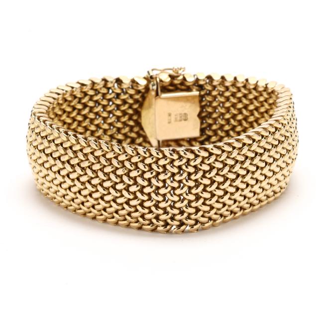 gold-mesh-bracelet-unoaerre