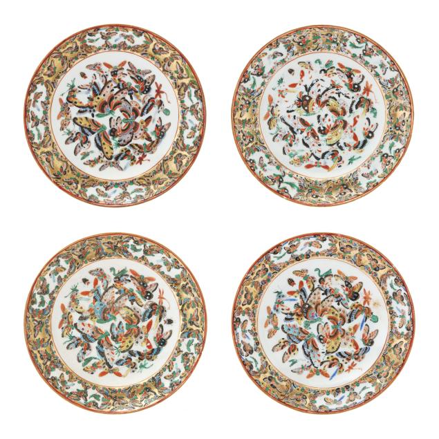 set-of-four-chinese-export-i-thousand-butterflies-i-porcelain-plates