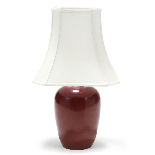 a-chinese-sang-de-boeuf-porcelain-jar-table-lamp