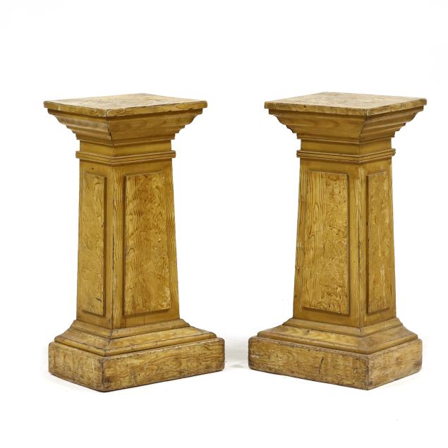 pair-of-faux-grain-painted-pedestals