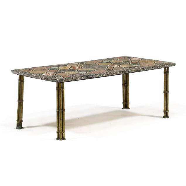 faux-pietra-dura-and-brass-coffee-table