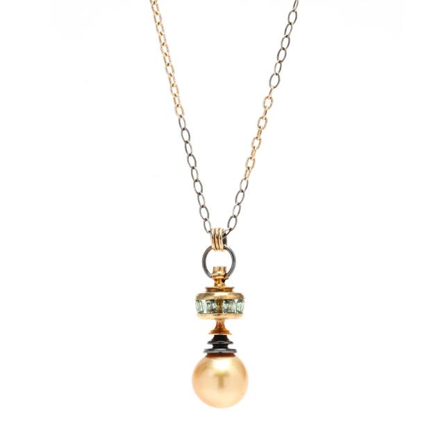 gold-oxidized-silver-golden-south-sea-pearl-and-gem-set-i-parasol-i-necklace-william-travis