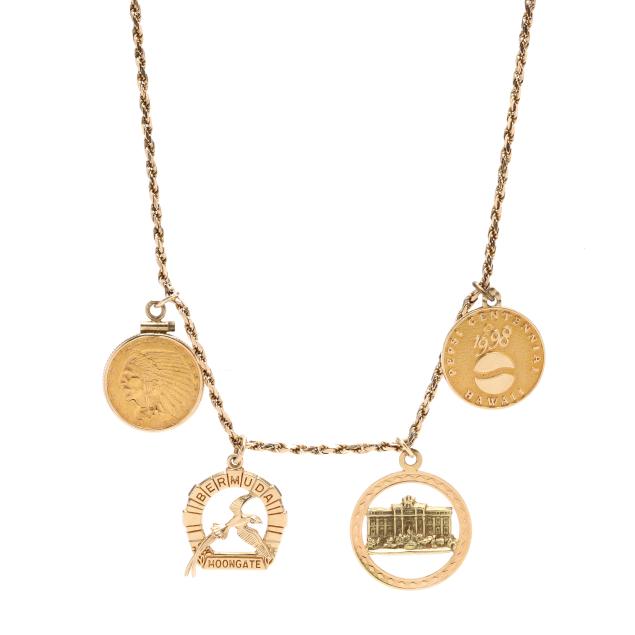 gold-charm-necklace-with-four-gold-charms