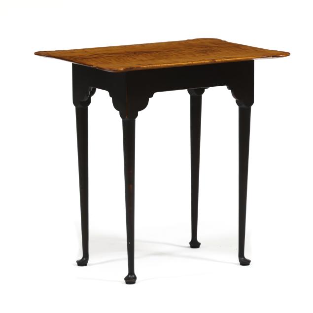 d-r-dimes-federal-style-tiger-maple-side-table