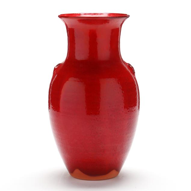 ben-owen-iii-b-1968-seagrove-nc-dogwood-vase