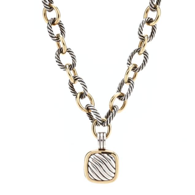 gold-and-sterling-silver-i-cable-i-link-necklace-and-locket-david-yurman