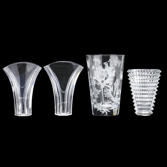 four-baccarat-crystal-vases