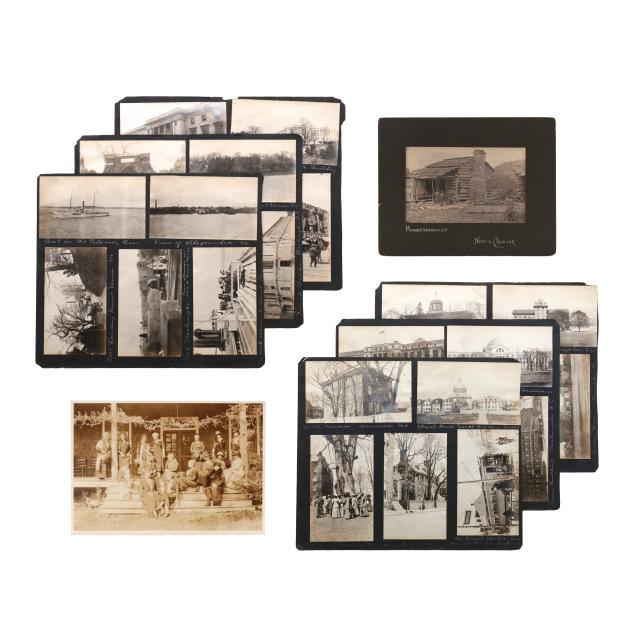 group-of-antique-photographs-mostly-of-the-american-south