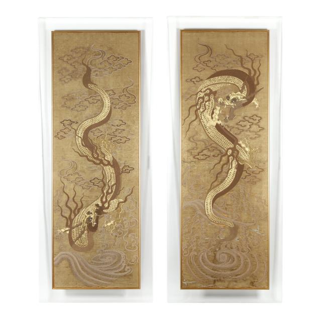 a-pair-of-monumental-japanese-embroidered-dragon-panels