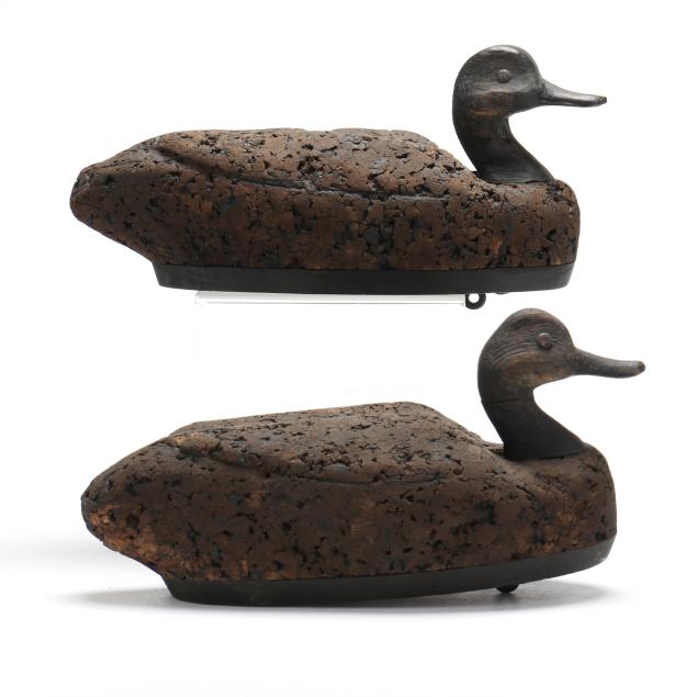 capt-josiah-josh-franklin-travers-md-1900-1965-black-duck-pair