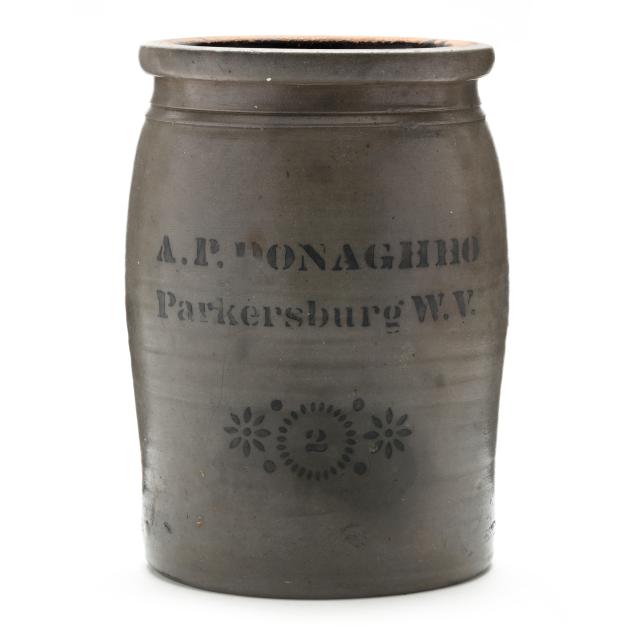 a-p-donaghho-stoneware-pottery-crock