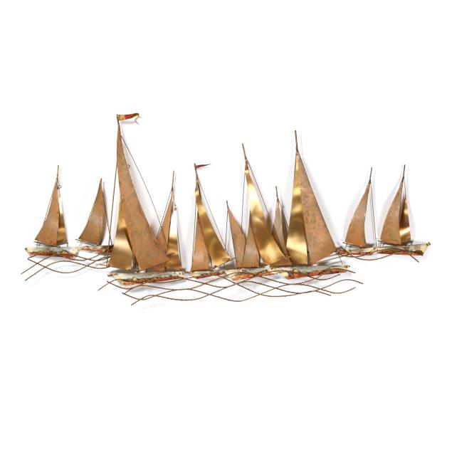 curtis-jere-sailboats-wall-sculpture