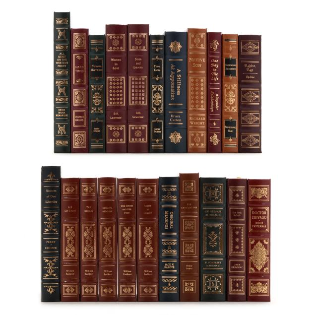 30-finely-bound-books-mostly-easton-press