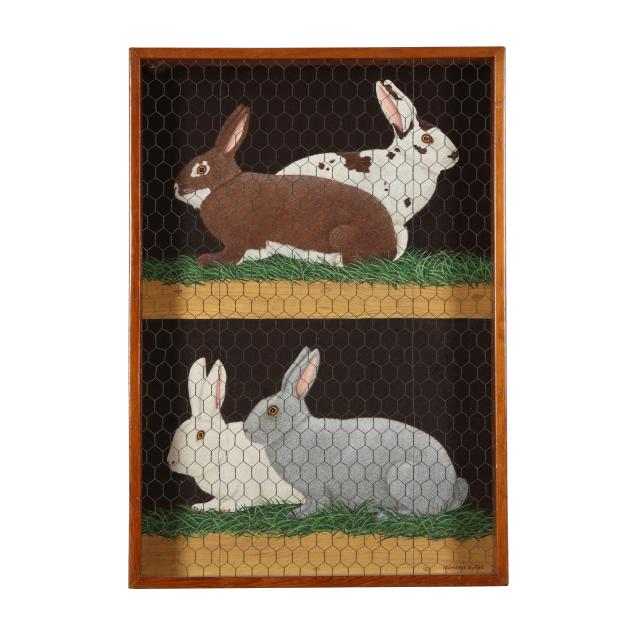 marianne-wydler-swiss-b-1939-rabbit-cage