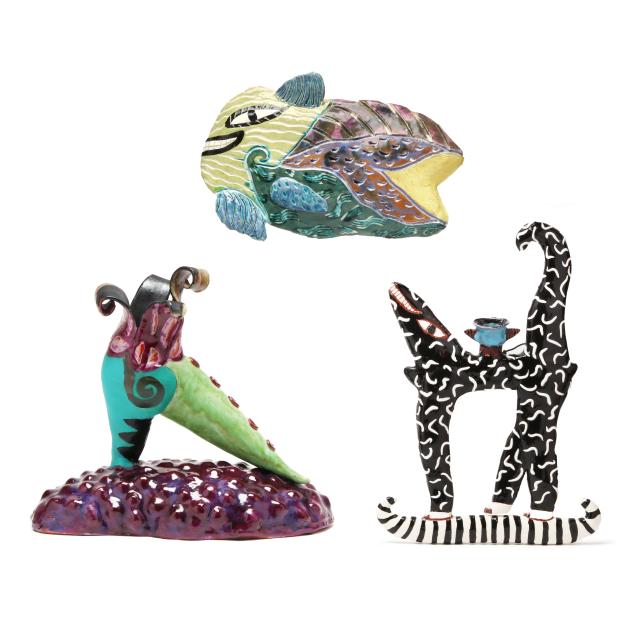 cathy-kiffney-nc-three-whimsical-ceramic-works