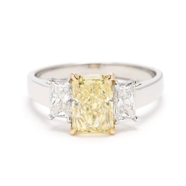 platinum-gold-and-fancy-yellow-diamond-ring