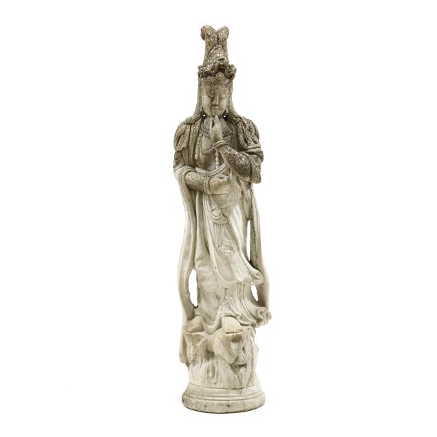 chinese-style-cast-stone-garden-statue-of-guanyin