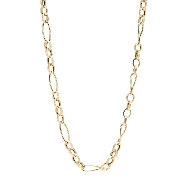 gold-link-necklace-unoaerre