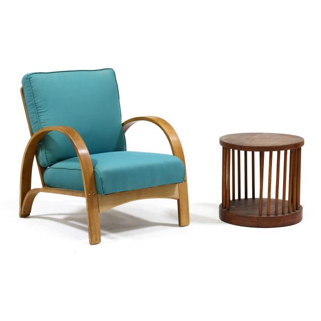 american-mid-century-armchair-and-side-table