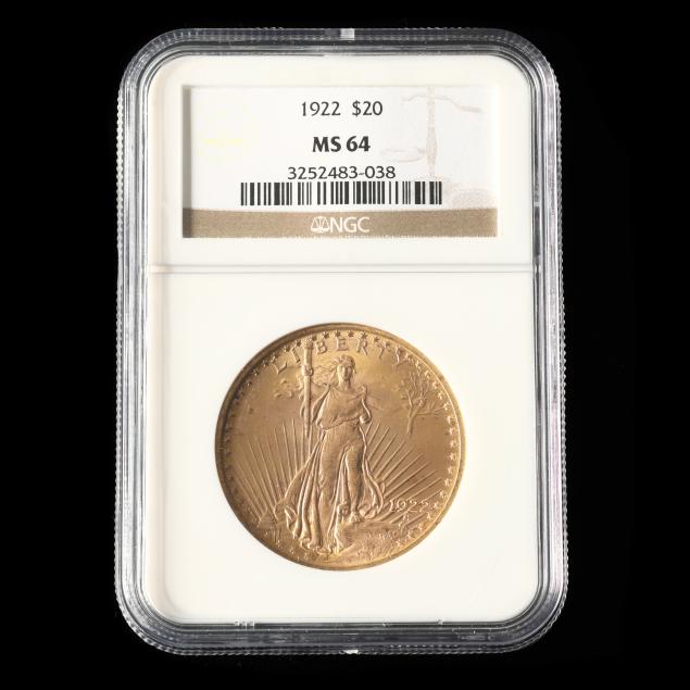 1922-20-st-gaudens-gold-double-eagle-ngc-ms-64