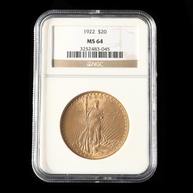 1922-20-st-gaudens-gold-double-eagle-ngc-ms-64