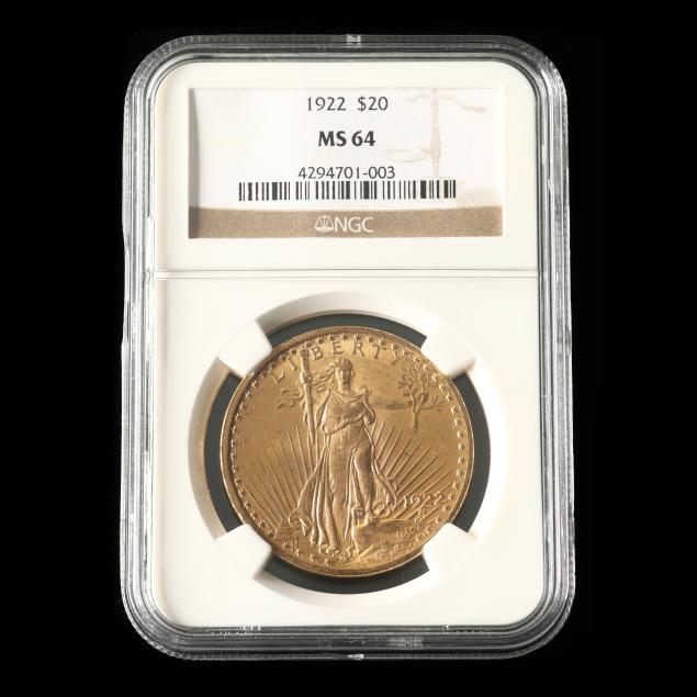 1922-20-st-gaudens-gold-double-eagle-ngc-ms-64