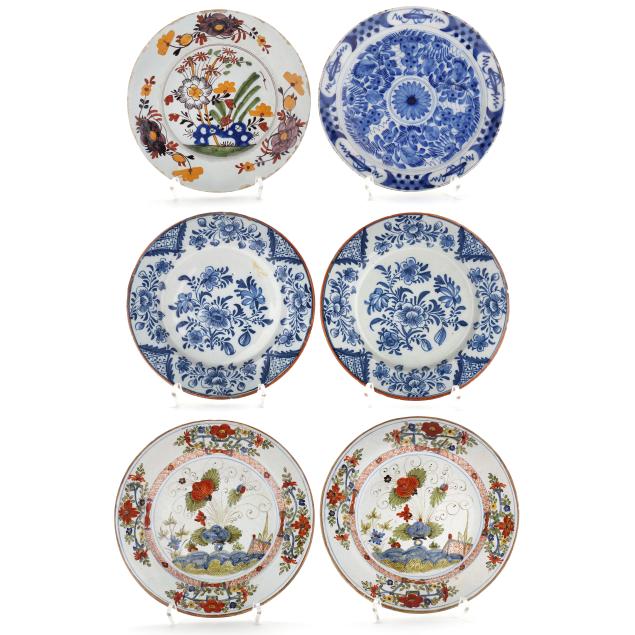 six-dutch-delft-plates