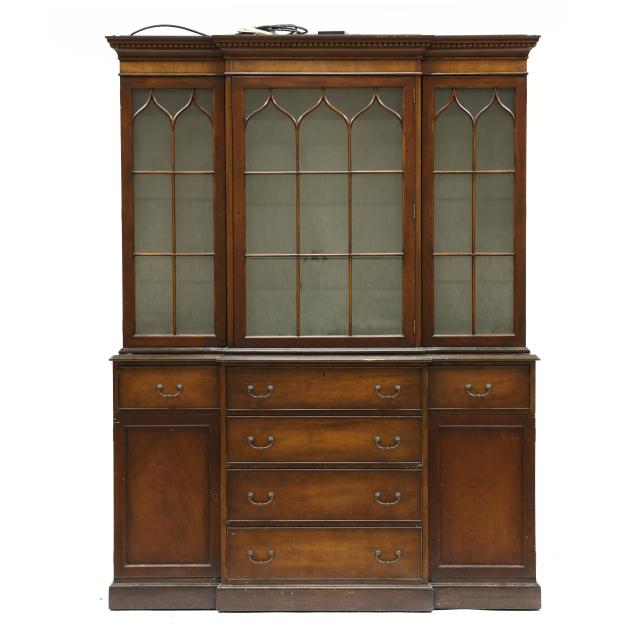 georgian-style-mahogany-breakfront