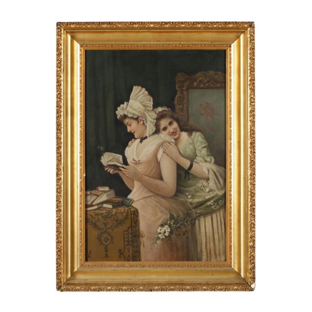 after-federico-andreotti-italian-1847-1930-two-young-women-in-an-interior