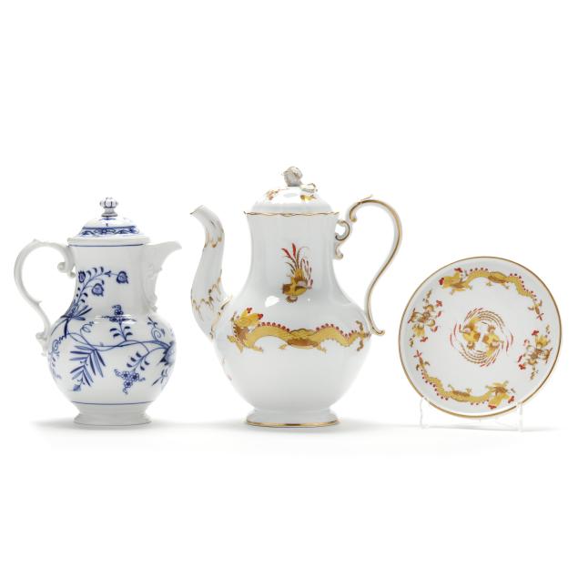 two-meissen-porcelain-teapots