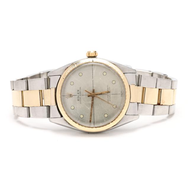 gent-s-stainless-steel-and-gold-i-oyster-perpetual-zephyr-i-watch-rolex