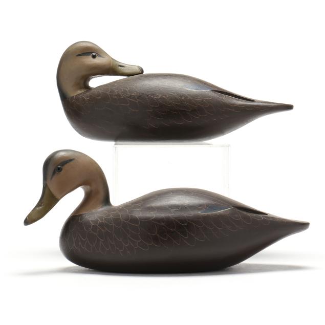 william-oler-nj-1940-2015-pair-of-black-ducks