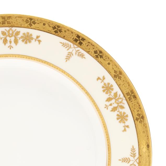 three-sets-of-mintons-for-tiffany-co-cream-and-gold-encrusted-plates