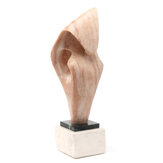 dean-richard-leary-nc-b-1945-free-form-carved-marble-sculpture