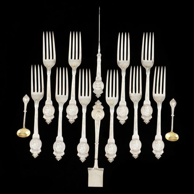 assortment-of-coin-silver-i-medallion-i-flatware