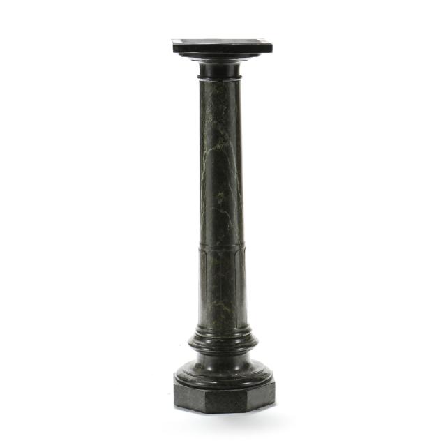 a-carved-classical-style-green-marble-pedestal