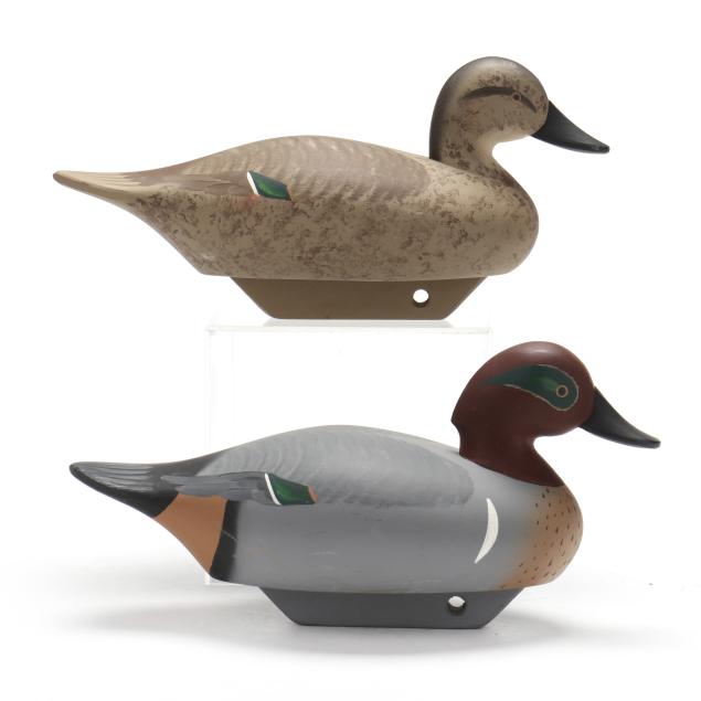 charlie-bryan-md-1920-2008-pair-of-green-winged-teal