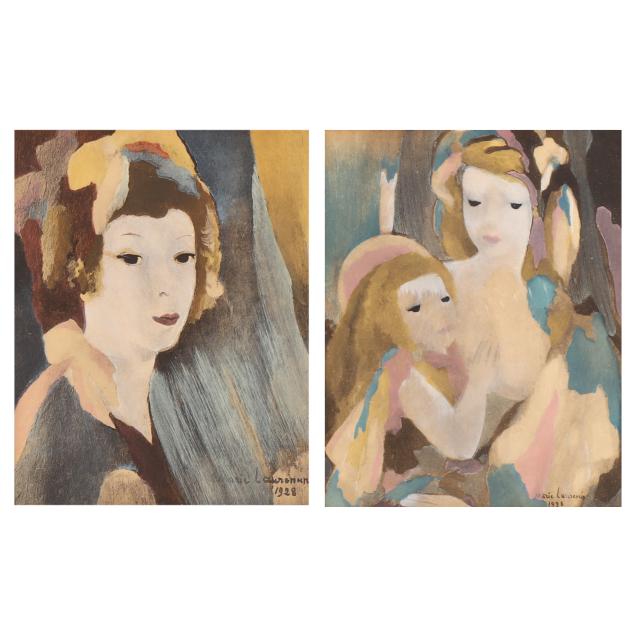 after-marie-laurencin-french-1883-1956-two-framed-prints