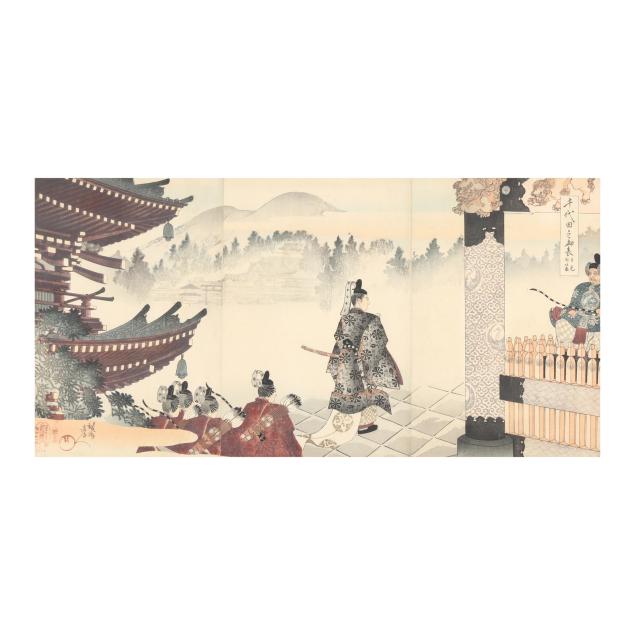 chikanobu-yoshu-japanese-1838-1912-i-festival-at-nikko-shrine-i