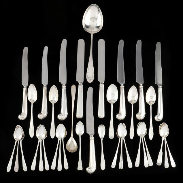 assorted-arts-and-crafts-sterling-silver-flatware-by-arthur-stone-and-stone-associates